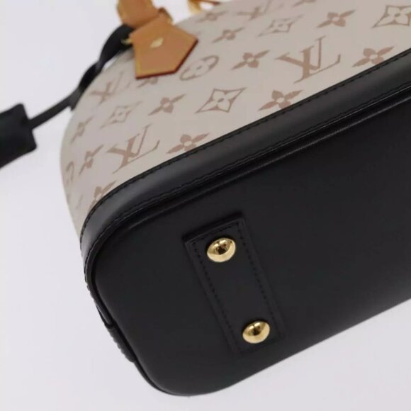 LOUIS VUITTON Monogram Dune Alma BB Hand Bag 2way M46922 LV Auth 101328S - Picture 5 of 16
